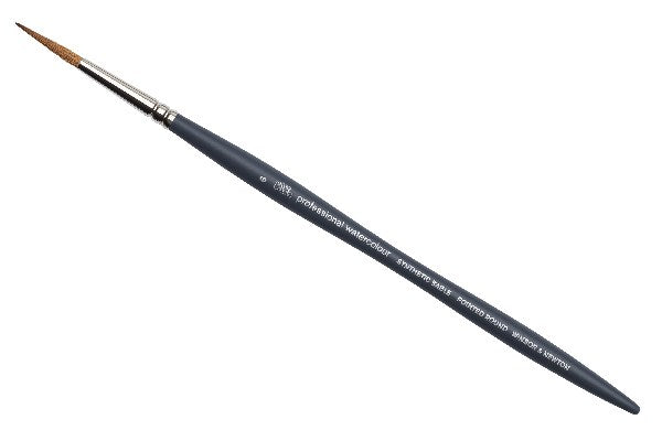 PRO WC SYNT SABLE BRUSH POINTED ROUND SIZE 6